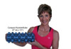 RumbleRoller 12 x 5 Foam Roller length