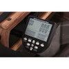 WaterRower Classic Rowing Machine in Black Walnut with S4 Monitor monitor view