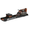 WaterRower Club Rowing Machine with S4 Monitor angle view