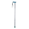 Drive Medical Folding Cane with Glow Gel Grip Handles Celebration