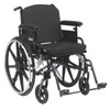 Drive Medical Wheelchair Back Cushion on wheelchair