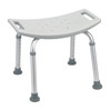 Drive Medical Bathroom Safety Shower Tub Bench Chair, Gray Drive Medical Bathroom Safety Shower Tub Bench Chair, Gray