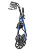 Drive Medical Four Wheel Walker Rollator folded