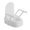 Drive Medical PreserveTech Universal Raised Toilet Seat seat up