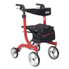 Drive Medical Nitro Aluminum Rollator Tall with 10" Wheels red Drive Medical Nitro Aluminum Rollator Tall with 10" Wheels red