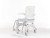 Invacare Aquatec Ocean Ergo XL Bariatric Shower Wheelchair, Rolling Shower Chair with Wheels and Commode