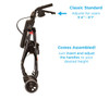 Nova GetGO Standard Rolling Walker SIde detail folded view