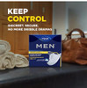 Bladder Control Pad TENA® Men™ Maximum 8 Inch Length Heavy Absorbency Dry-Fast Core™