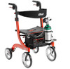 Drive Medical Nitro O2 Tank Holder with Nitro rollator and Oxygen tank