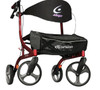 Drive Medical Airgo eXcursion X18 Lightweight Side-fold Rollator Hemi Height
