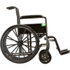 Hammertone Wheelchair With Fixed Arm & Swing Away Footrest side view