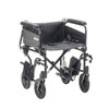Airgo Comfort-Plus Lightweight Transport Chair folded to seat