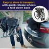 Drive Medical Aerofly™ Ultra-Lite Wheelchair folds easily