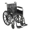 Drive Medical Silver Sport 2 Wheelchair with Swing Away Leg Rests Full Arm