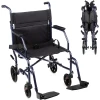 Drive Medical Lightweight Transport Chair CP:1 folding