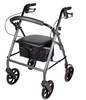 Carex Classics Portable Folding Steel Rollator with 8" Wheels