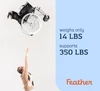 Feather Mobility Ultra Lightweight Folding Wheelchair with 20" Seat  light weight