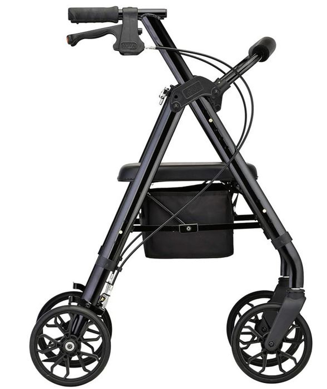 NOVA Star 8 Rollator Walker, 8" Wheels Standard Size