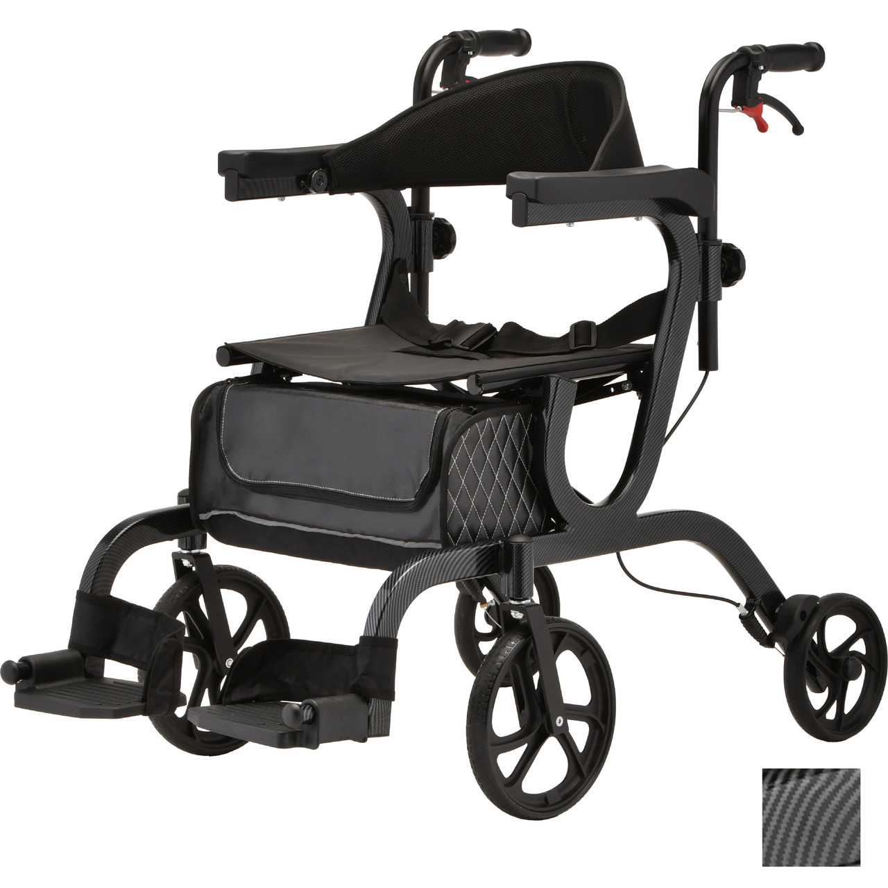 Nova Gemini 2 in 1 Hybrid Rollator and Transport Chair