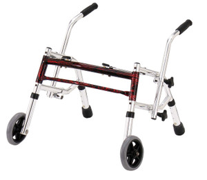 Drive Medical Glider Pediatric Walker Flame Red