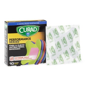 CURAD Performance Series Antibacterial Bandages CURAD Performance Series Antibacterial Bandages