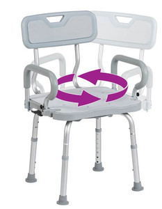 Drive Medical PreserveTech 360° Swivel Bath Chair swivel