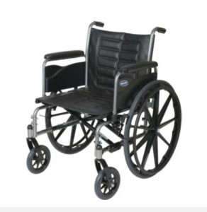 Invacare Tracer IV Bariatric Wheelchair with Full Length Arms, 24" Invacare Tracer IV Bariatric Wheelchair with Full Length Arms, 24"