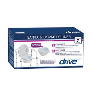 Drive Medical Super Absorbent Commode Pail Liners