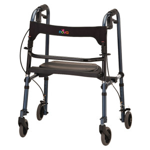 Nova Cruiser De-Light Rolling Walker - Blue