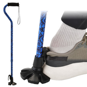 Nova Offest Cane With Shoe Horn Cane Tip