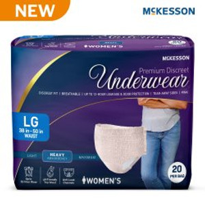 McKesson Premium Heavy Absorbency Women's Underwear