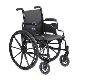 Invacare 9000 SL Wheelchair with Fixed Height Space Saver Desk Arms