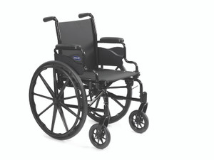 Invacare 9000 SL Wheelchair Space Saver with Full Arms