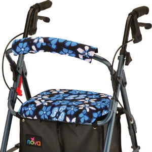Nova Seat and Back Cover For Rolling Walkers Aloha blue