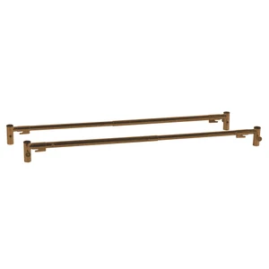 Drive Medical Bed Rail Cross Bars, Universal,Brown Vein, 1 pair
