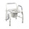 Drive Medical Steel Drop Arm Bedside Commode with Padded Seat and Arms Drive Medical Steel Drop Arm Bedside Commode with Padded Seat and Arms
