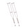 Drive Medical Walking Crutches with Underarm Pad and Handgrip Drive Medical Walking Crutches with Underarm Pad and Handgrip