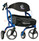 Airgo eXcursion XWD Lightweight Side-fold Rollator pacific blue