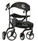 Drive Medical Airgo eXcursion X23 Lightweight Side-fold Rollator black