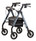NOVA Star 8 DX Heavy Duty Extra-Wide Rollator blue