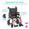 Nova 353 Lightweight Transport Chair with 12" Rear Wheels, Locking Hand Brakes and Flip Up Desk Arms specifications Nova 353 Lightweight Transport Chair with 12" Rear Wheels, Locking Hand Brakes and Flip Up Desk Arms specifications