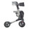 Drive Medical Ultra Compact Lightweight Folding Rollator side view Drive Medical Ultra Compact Lightweight Folding Rollator side view