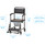 Nova Drop Arm Commode Transport Chair with Wheels specifications