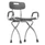 Drive Medical MD by Drive X-Fold Shower Chair gray