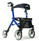Drive Medical Ascent Premium Lightweight Euro-Style Rollator blue