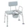 Drive Medical Transfer Bench with Commode and Padded Seat