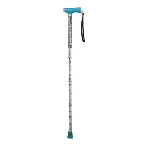 Drive Medical Folding Cane with Glow Gel Grip Handles