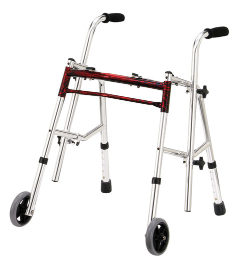 Drive Medical Glider Walker, Junior, Flame Red