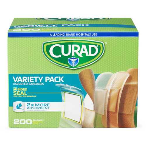 CURAD Variety Pack Assorted Bandages CURAD Variety Pack Assorted Bandages