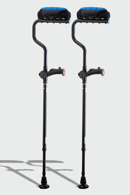Ergoactives Ergobaum Dual Underarm Crutches, Carbon Fiber (Pair) Ergoactives Ergobaum Dual Underarm Crutches, Carbon Fiber (Pair)